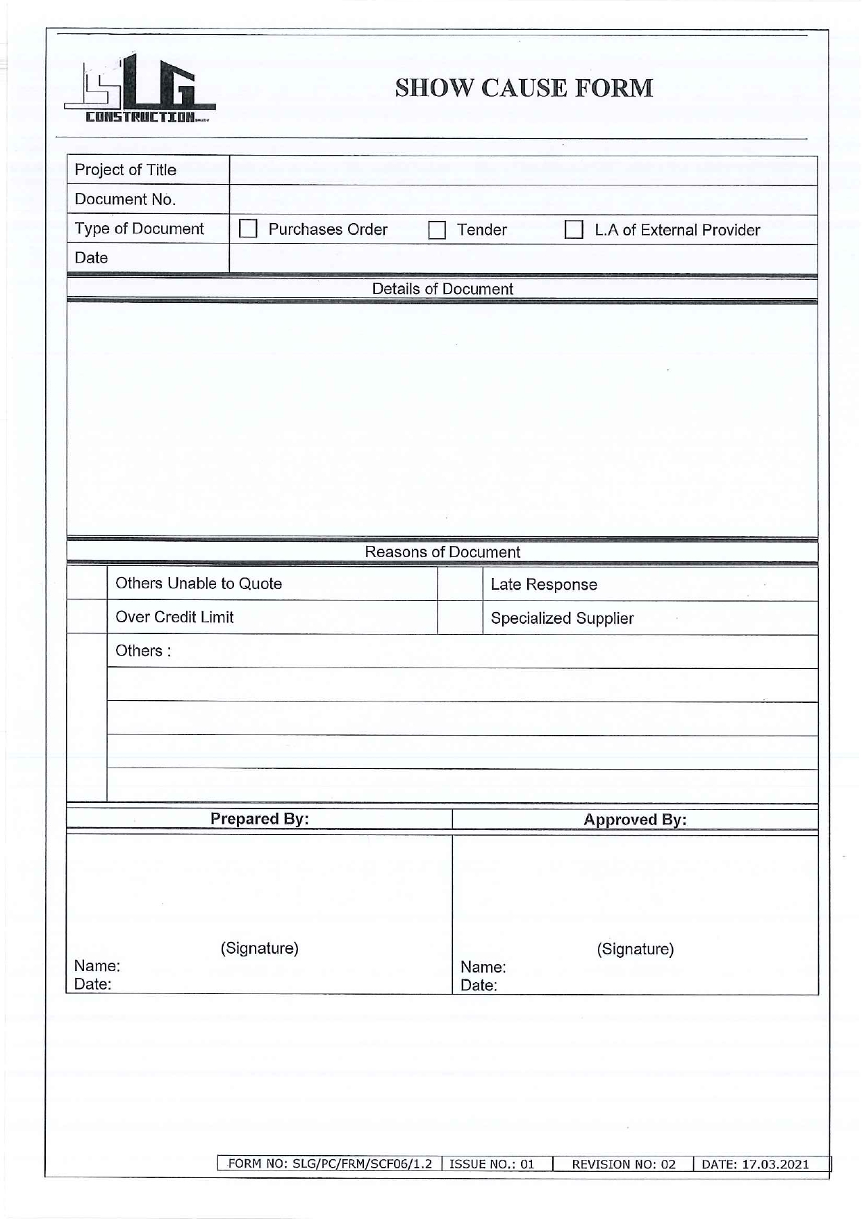 SLG-PRO-SOP Page 13